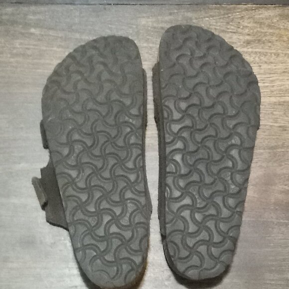 Birkenstock Womens Arizona Soft Footbed Brown Suede Sandals Size 40 US 9 Narrow - Picture 3 of 5